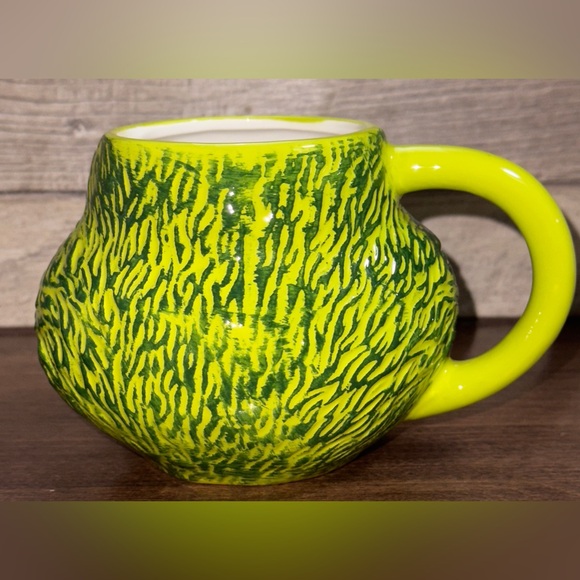 Super Cute Dr. Seuss The Grinch Sculpted Ceramic Mug - NEW - Picture 11 of 15